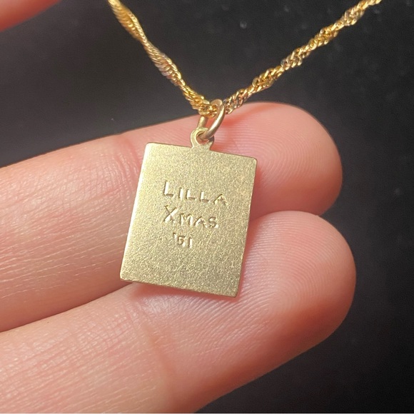 14K Vintage Report Card Charm Date 1951 - Picture 3 of 6